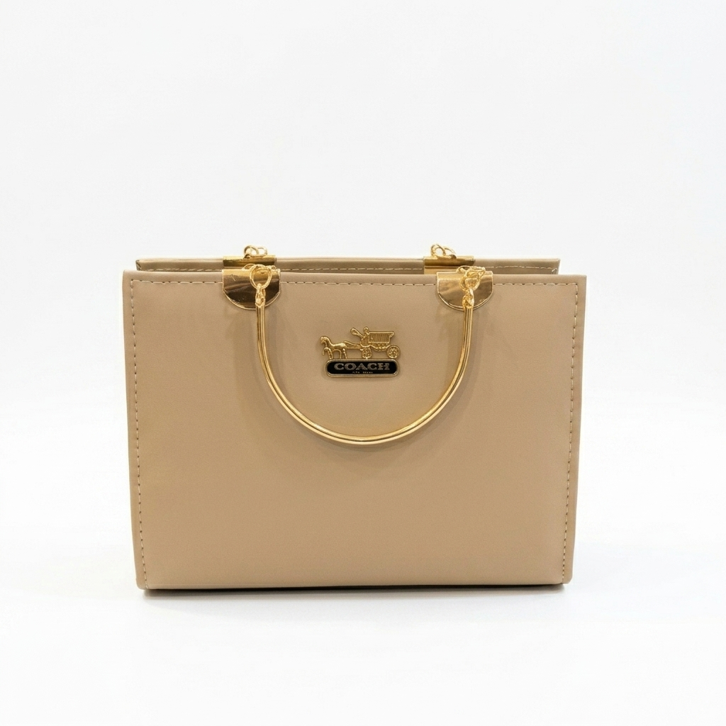 Classic Beige Handbag
